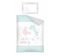 Pościel dla dzieci z bawełny do łóżeczka - Owieczka - 100x135 +40x60 - 2856 A