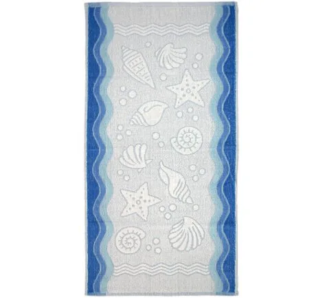 Ręcznik Flora Ocean - Niebieski - 40x60 cm - Everday Collection - Greno