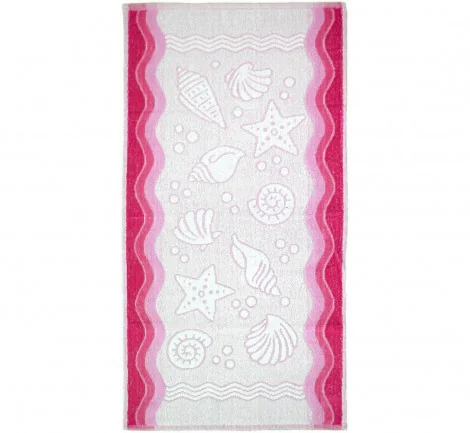 Ręcznik Flora Ocean - Różowy - 40x60 cm - Everday Collection - Greno