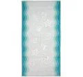 Ręcznik Flora Ocean - Turkusowy - 70x140 - Everday Collection - Greno turkus