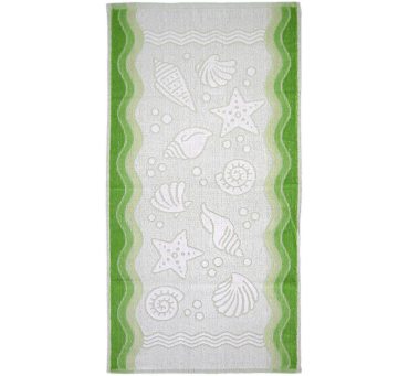 Ręcznik Flora Ocean - Zielony - 70x140 cm - Everday Collection - Greno