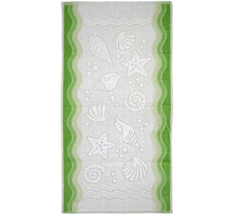 Ręcznik Flora Ocean - Zielony - 70x140 cm - Everday Collection - Greno
