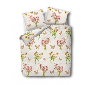 Pościel flanelowa - 220x200 - Różowe Kwiatki - 31469/2 Pościel flanelowa - 220x200 - Różowe Kwiatki - 31469/2