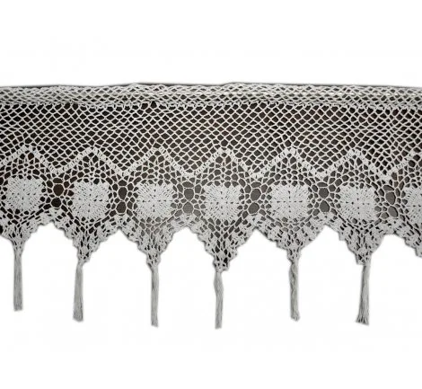Zazdrostka - szydełko - Biały - 30x200 - firana 10188 - ręcznie robiona