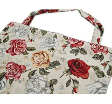 Torba gobelin - duża - 42x40 - butik - Róże
