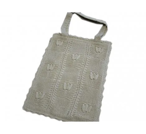 Torba Szydełkowa 30x40 - int 14106 Ecri Szydełko Tulipany