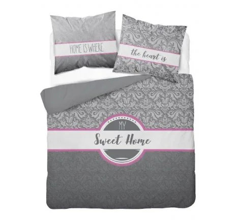 Pościel z bawełny - 160x200 - My Sweet Home - 3135 A - Holland holenderska