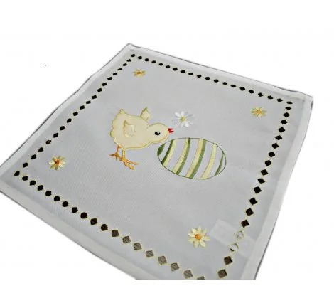 Serwetka świąteczna - 30x30 Kurczaczek - int 190423 - żółty - wielkanoc