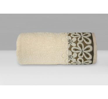 Ręcznik Bella - 70x140 - Kremowy  - Greno  krem Ręcznik Bella - 70x140 - Kremowy  - Greno  krem