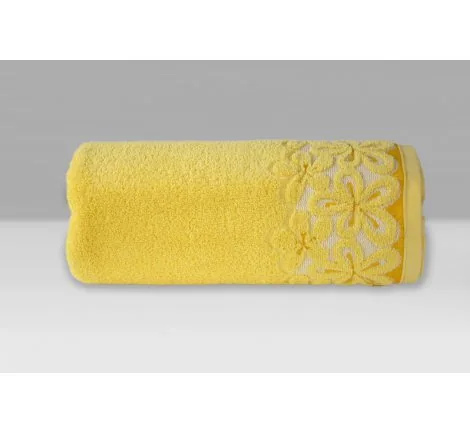 Ręcznik Bella - 70x140 - Żółty Greno