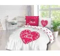 Pościel z bawełny - Piękne chwile - 160x200 - 61467/1 - vintage