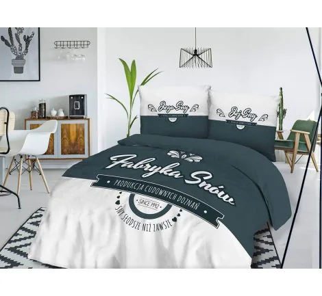 Pościel z bawełny - Sny słodsze - 160x200 -61471/1 - vintage