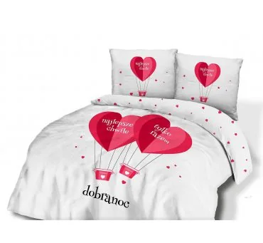 Pościel z bawełny - Najlepsze chwile - 160x200 -61474/1 - vintage