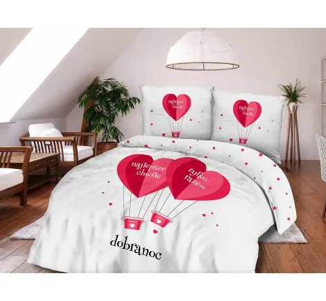 Pościel z bawełny - Najlepsze chwile - 220x200 -61474/1 - vintage