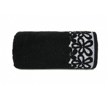 Ręcznik Bella - 70x140 - Czarny Greno Ręcznik Bella - 70x140 - Czarny Greno