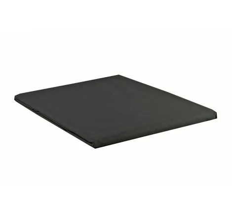 Prześcieradło bawełniane Słodkie Sny 220x200 - Czarny - bez gumki z bawełny