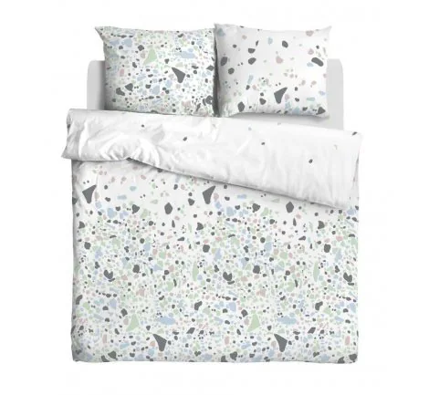 Pościel satynowa Sweet Home 3 - 160x200 - Andropol 18784/1