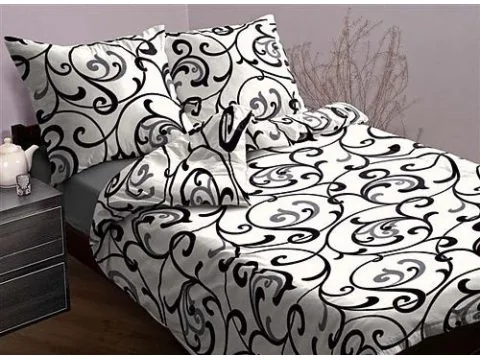 Komplet pościeli satynowej Carmen 160x200 wz 17758/5 - w pudełku