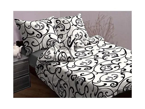 Komplet pościeli satynowej Carmen 160x200 wz 17758/5 - w pudełku