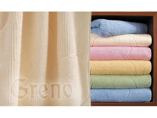 Ręcznik Wersal 70x140 Kremowy Greno