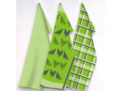 Zestaw ściereczek kuchennych Exclusive  III -Easter Deco - 50x70 cm - Greno
