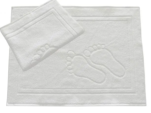 Dywanik łazienkowy Feet 50x70 cm Biały Greno