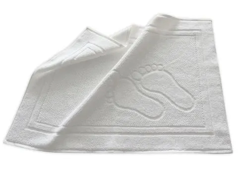 Dywanik łazienkowy Feet 50x70 cm Biały Greno