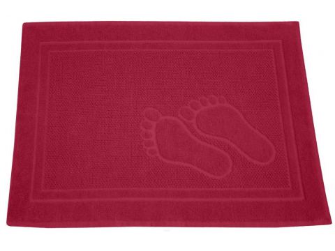 Dywanik łazienkowy - Feet - 50x70 cm - Fuksja - Greno Dywanik łazienkowy - Feet - 50x70 cm - Fuksja - Greno