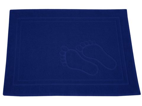 Dywanik łazienkowy - Feet - 50x70 cm - Granatowy - Greno Dywanik łazienkowy - Feet - 50x70 cm - Granatowy - Greno