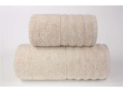 Ręcznik Alexa - 70x130 - Beżowy jednobarwny Greno Ręcznik Alexa - 70x130 - Beżowy jednobarwny Greno