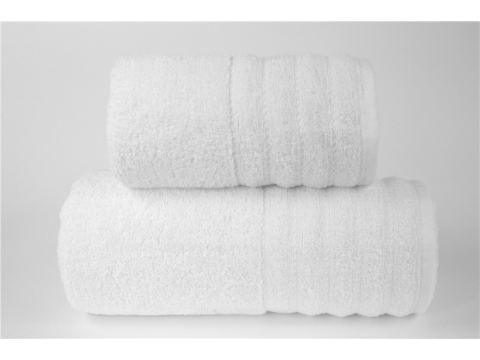 Ręcznik Alexa - 70x130 - Biały jednobarwny Greno Ręcznik Alexa - 70x130 - Biały jednobarwny Greno