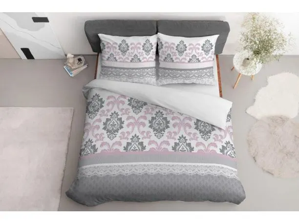 Pościel z bawełny - 220x200 - 3557 a - Ornament - Detexpol