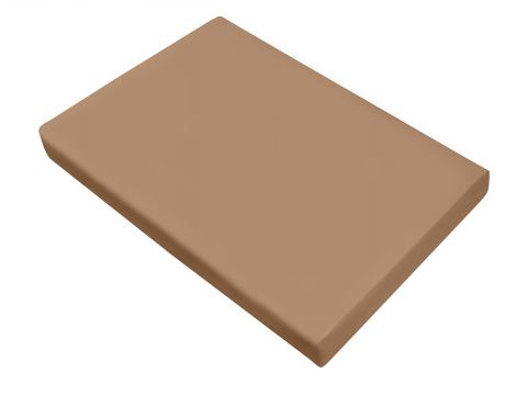 Prześcieradło satynowe 220x210  Beż jasny  Greno Prześcieradło satynowe 220x210  Beż jasny  Greno