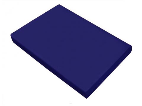 Prześcieradło satynowe 220x210 Granatowe Greno bez gumki Prześcieradło satynowe 220x210 Granatowe Greno bez gumki