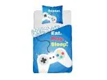 Pościel z bawełny 160x200 Eat. Play. Sleep 3623 A Holland holenderska dla dzieci