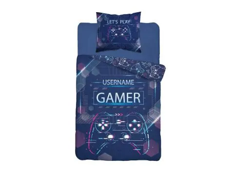 Pościel z bawełny 160x200 +70x80 Let's Play 3631 A Holland holenderska dla dzieci