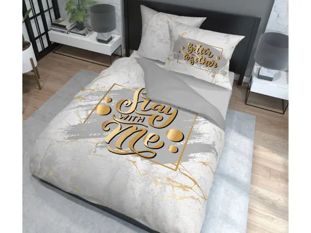 Pościel bawełniana 160x200 3593 A Stay Wite Me Holland holenderska