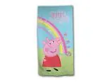 Ręcznik Plażowy licencyjny 70x140 cm Peppa Pig dla dzieci Świnka Peppa