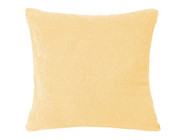 Poszewka na poduszkę Frotte ciemny krem 40x40 int 003