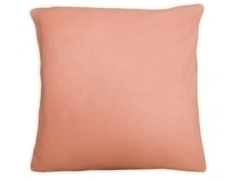 Poszewka  jersey na poduszkę łosoś 40x40 001