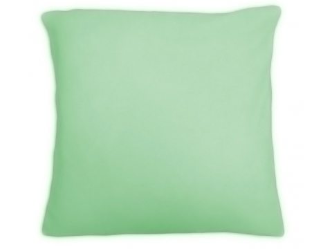 Poszewka  jersey na poduszkę seledynowa 40x40 004
