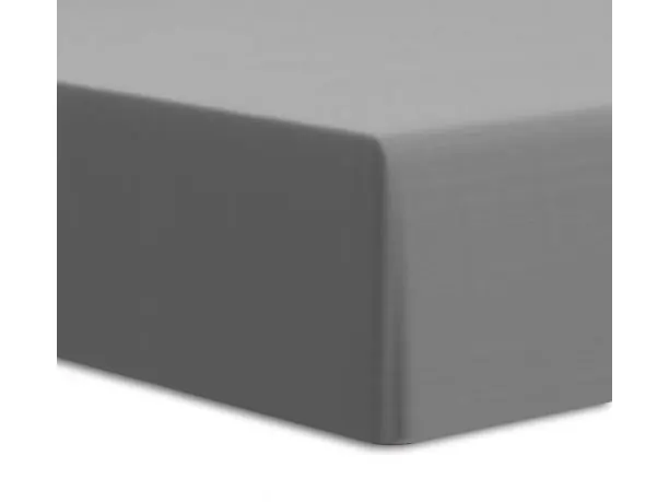 Prześcieradło Premium Jersey elastan 180x200 z gumką Luksusowe Popiel Luxury 59