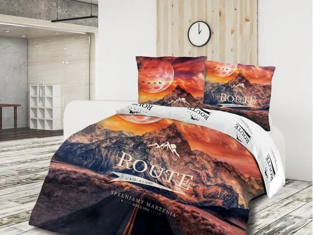 Pościel z bawełny -160x200 - Route - 61503/1