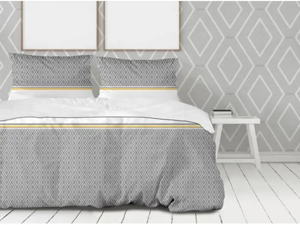 Pościel z satyny bawełnianej 220x200 Frotex Champion Greno