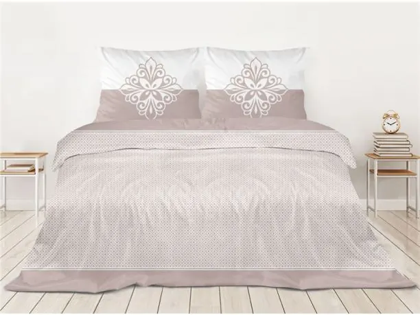 Pościel z Bawełny 140x200 +70x80 - Iberia - Bielbaw Premium