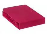 Prześcieradło Jersey z gumką bordo 90x200 018
