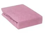 Prześcieradło Frotte z gumką wrzosowe 220x200 020