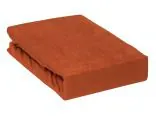 Prześcieradło Frotte z gumką rude 180x200 022