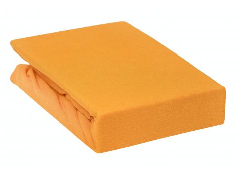 Prześcieradło Frotte z gumką - Miodowy -  140x200 - 033 Prześcieradło Frotte z gumką - Miodowy -  140x200 - 033