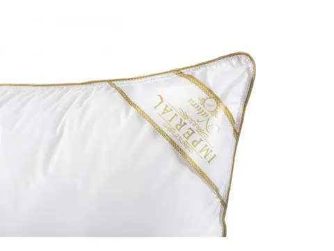Luksusowa poduszka puchowa 50x60 z gęsiego puchu – trzykomorowa Imperial Monaco Prestige